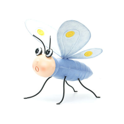 Colourful Metal Bee Garden Ornaments Multiple Metal Bee Yard Art Customized
