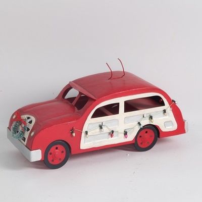 Metal Christmas Decorations Indoor Outdoor, Car, Christmas Tree, Snowflake