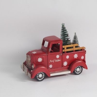 Metal Christmas Decorations Indoor Outdoor, Car, Christmas Tree, Snowflake