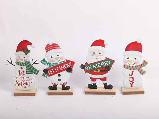 Metal Christmas Ornaments Indoor Decorations Durable Iron Handicrafts Support OEM