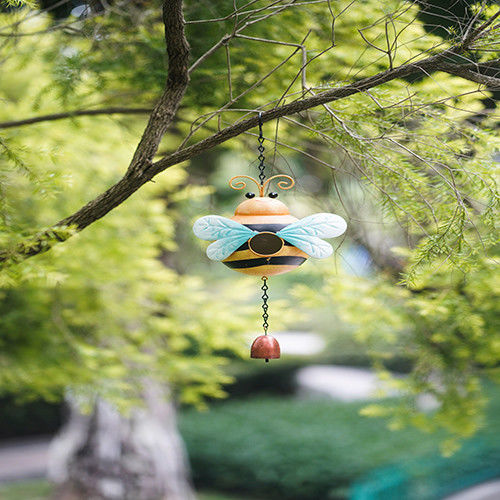 Outdoor Hanging Metal Animal Garden Ornaments Handmade DIY Insects Wind Chime