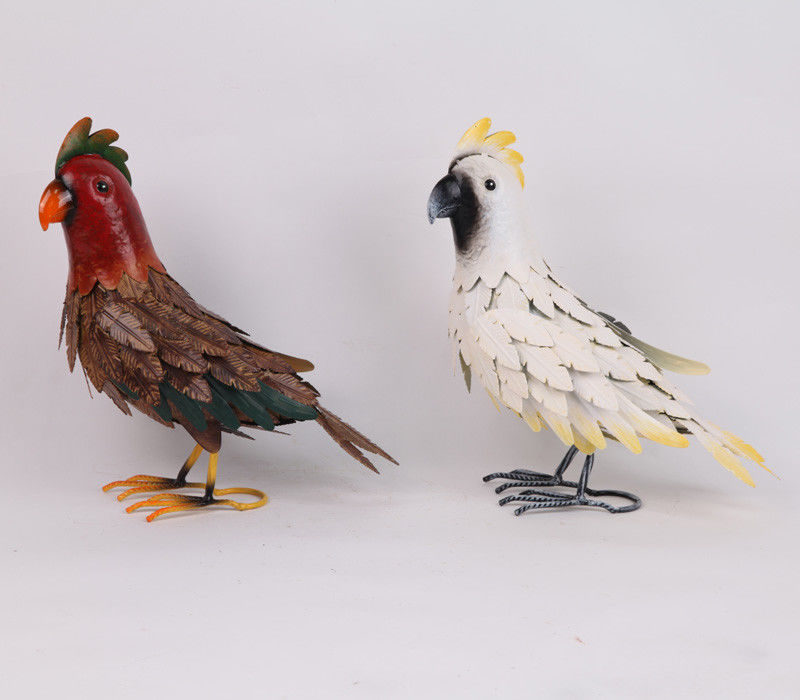Metal Bird Garden Ornament Small Size Perfect for Outdoor Decoration